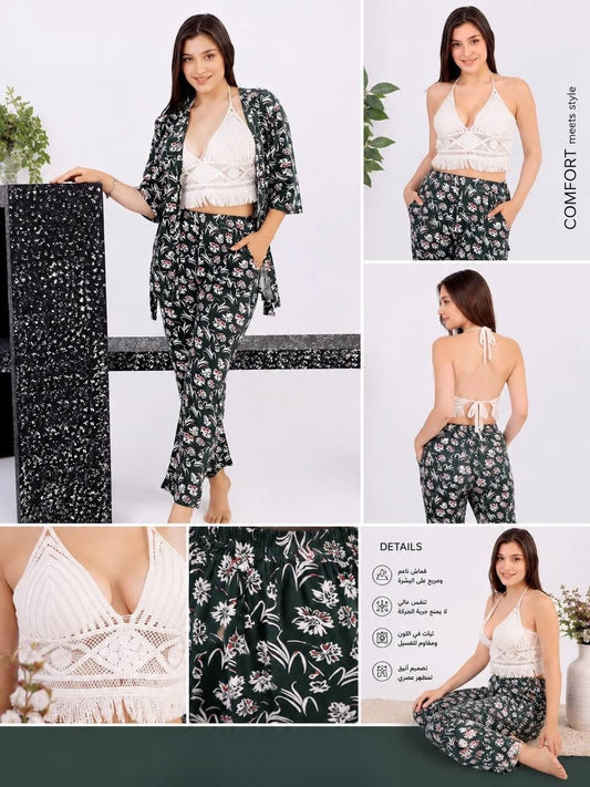 3-piece pajama set